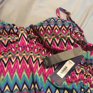 NWT APT 9 tribal Tankini top size 10